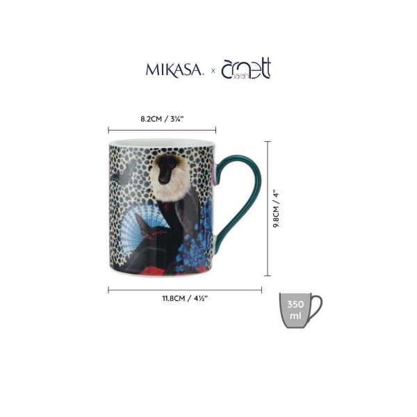 Mikasa Sarah Arnett Porselen 300 ml Kupa Maymun
