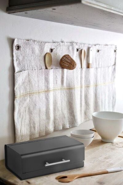 The Mia Ekmek Kutusu Siyah