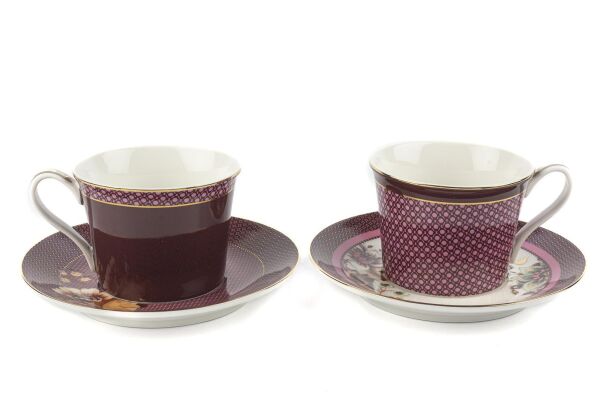 Mikasa Moor Magenta 2'Ii Çay Fincanı Seti