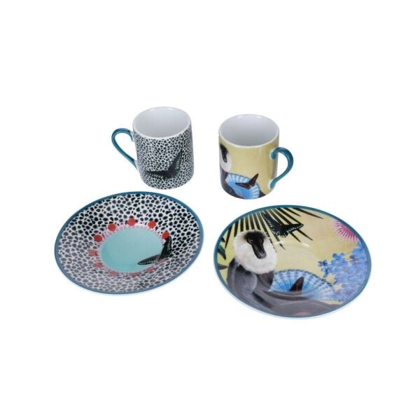 Mikasa Sarah Arnett Porselen 2li 85 ml Kahve Fincan Takımı