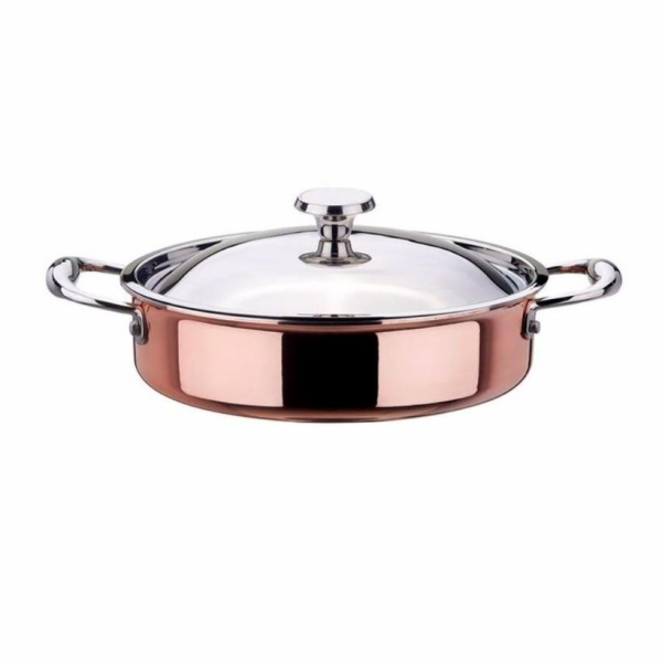 Leggno Cpr5414st24 Copper Sığ Tencere İndiksiyonlu 24 Cm