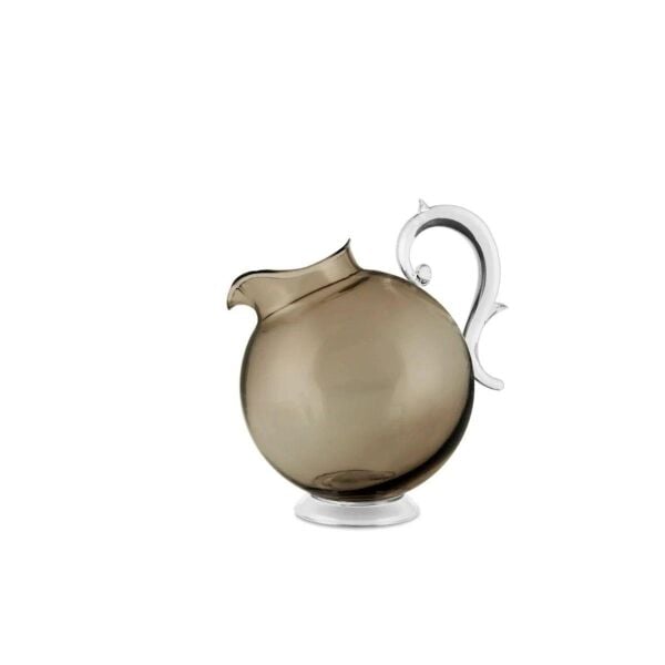 Baci Milano Aqua Sürahi Akrilik 2,25 Lt - Boz Kahverengi