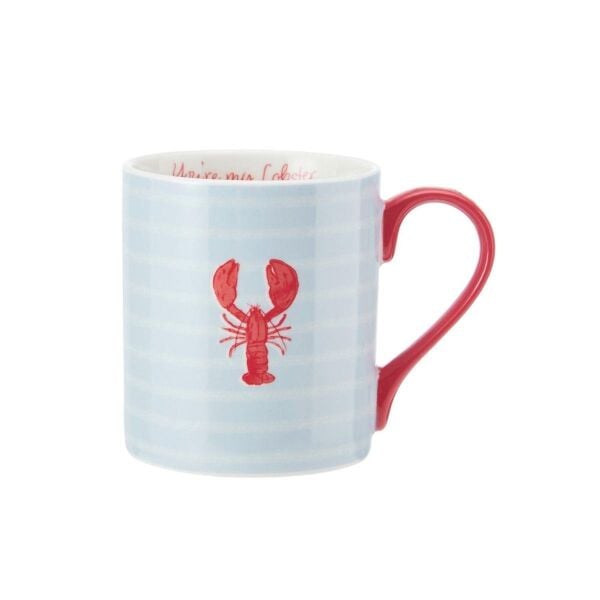 Mikasa Fine China 280 ml Düz Taraflı Kupa Istakoz