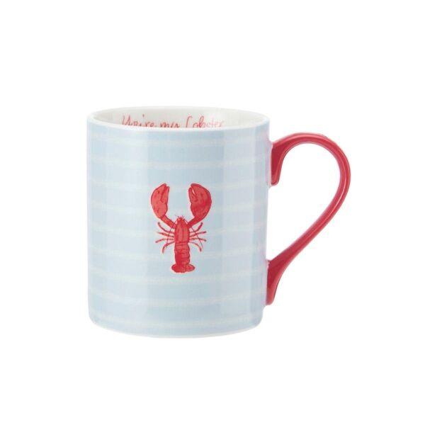 Mikasa Fine China 280 ml Düz Taraflı Kupa Istakoz