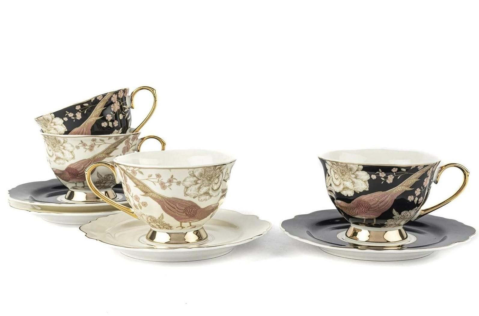 Mikasa Moor Floraison 4'lü Çay Fincanı Seti