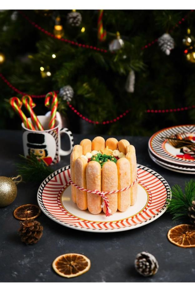 The Mia Nutcracker Servis Tabağı 6'lı Seti 26 cm