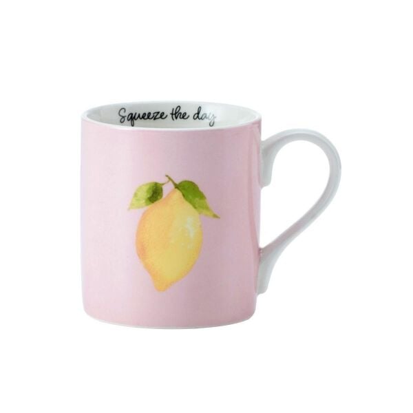 Mikasa Fine China 280 ml Düz Taraflı Kupa Limon