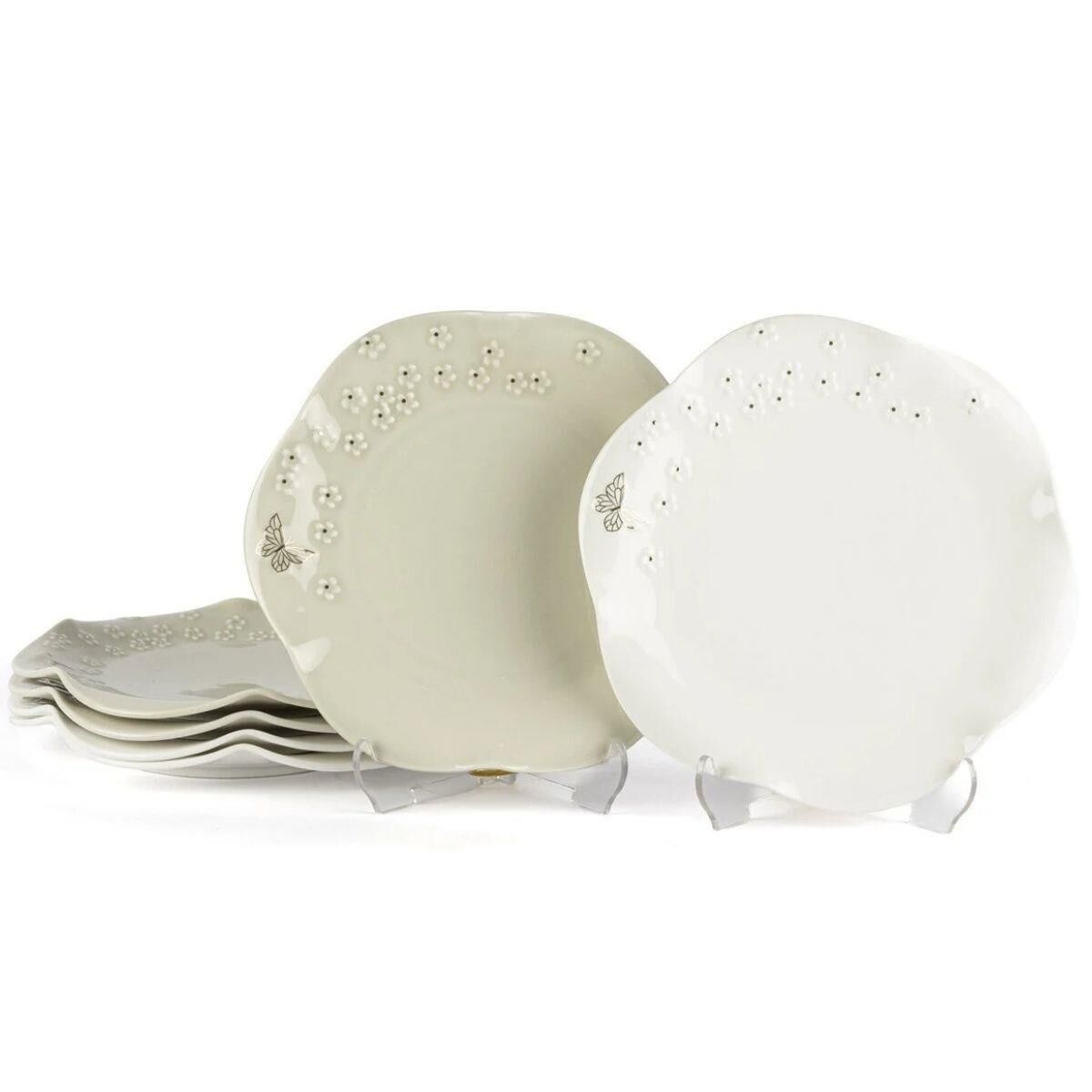 Mikasa Moor Papiliora 2 Sorti 6lı Tatlı Tabak 17cm