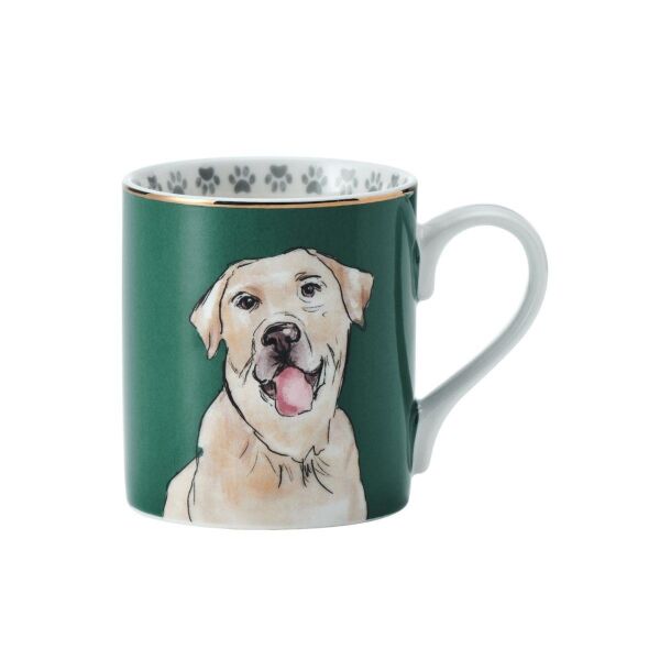 Mikasa Fine China 280 ml Düz Taraflı Kupa Labrador
