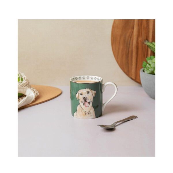 Mikasa Fine China 280 ml Düz Taraflı Kupa Labrador