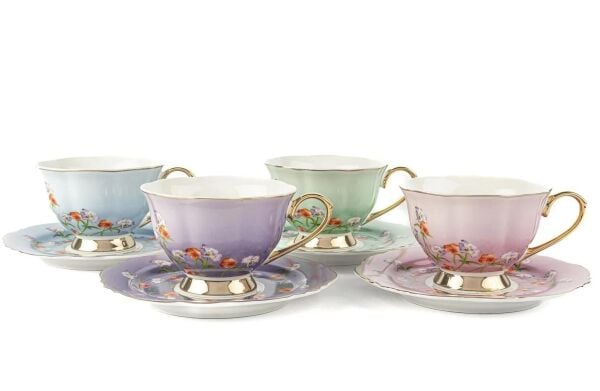 Mikasa Moor Feliz 4'lü Çay Fincan Seti