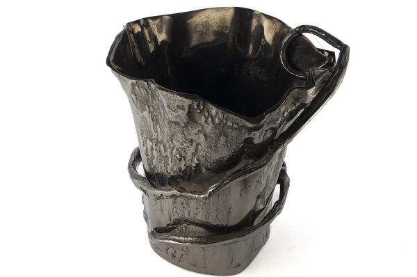 Mikasa Moor Gümüş Siyah Şampanya Kovası 32 x 27 x 34 cm