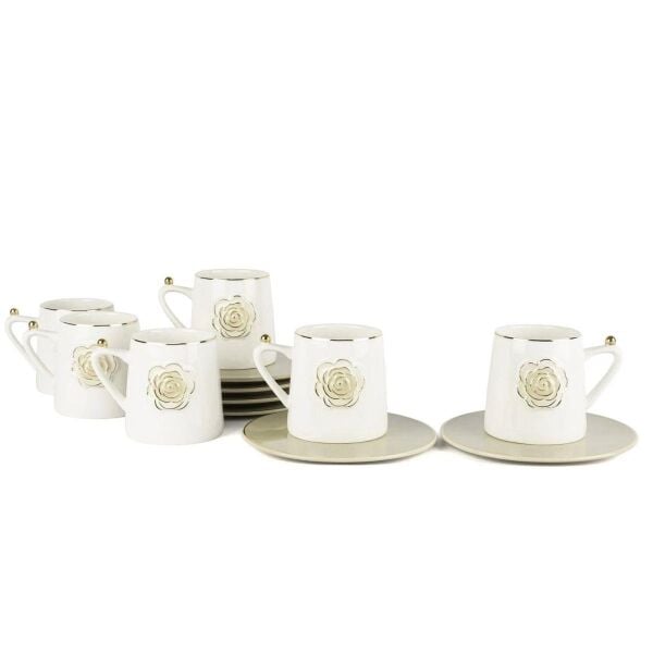 Mikasa Moor Rosaria 6lı Çay Fincan Seti 220ml