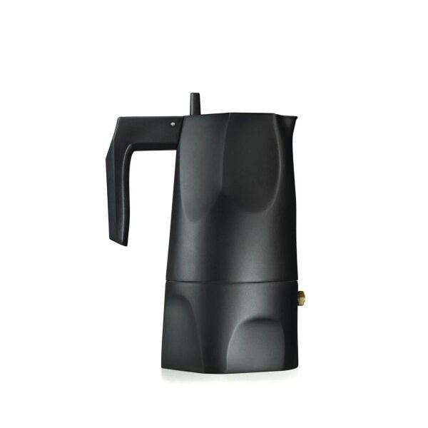 Alessi Ossidiana Espresso Kahve Makinası Siyah 12x8,5x17,5 cm