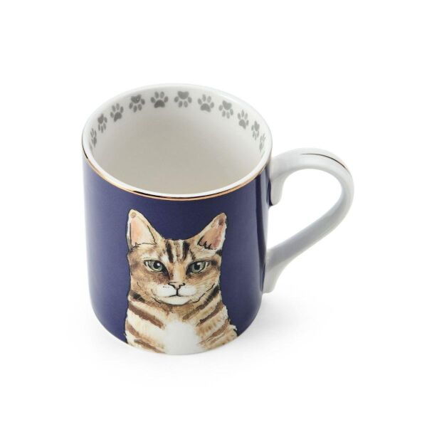 Mikasa Fine China 280 ml Düz Taraflı Kupa Kedi