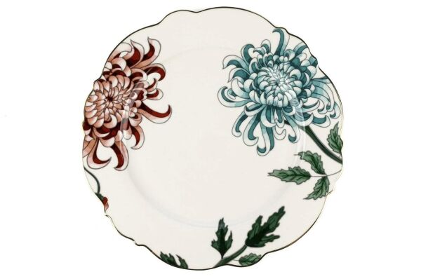 Mikasa Moor Fleur Beyaz 6'lı Servis Tabağı  27cm