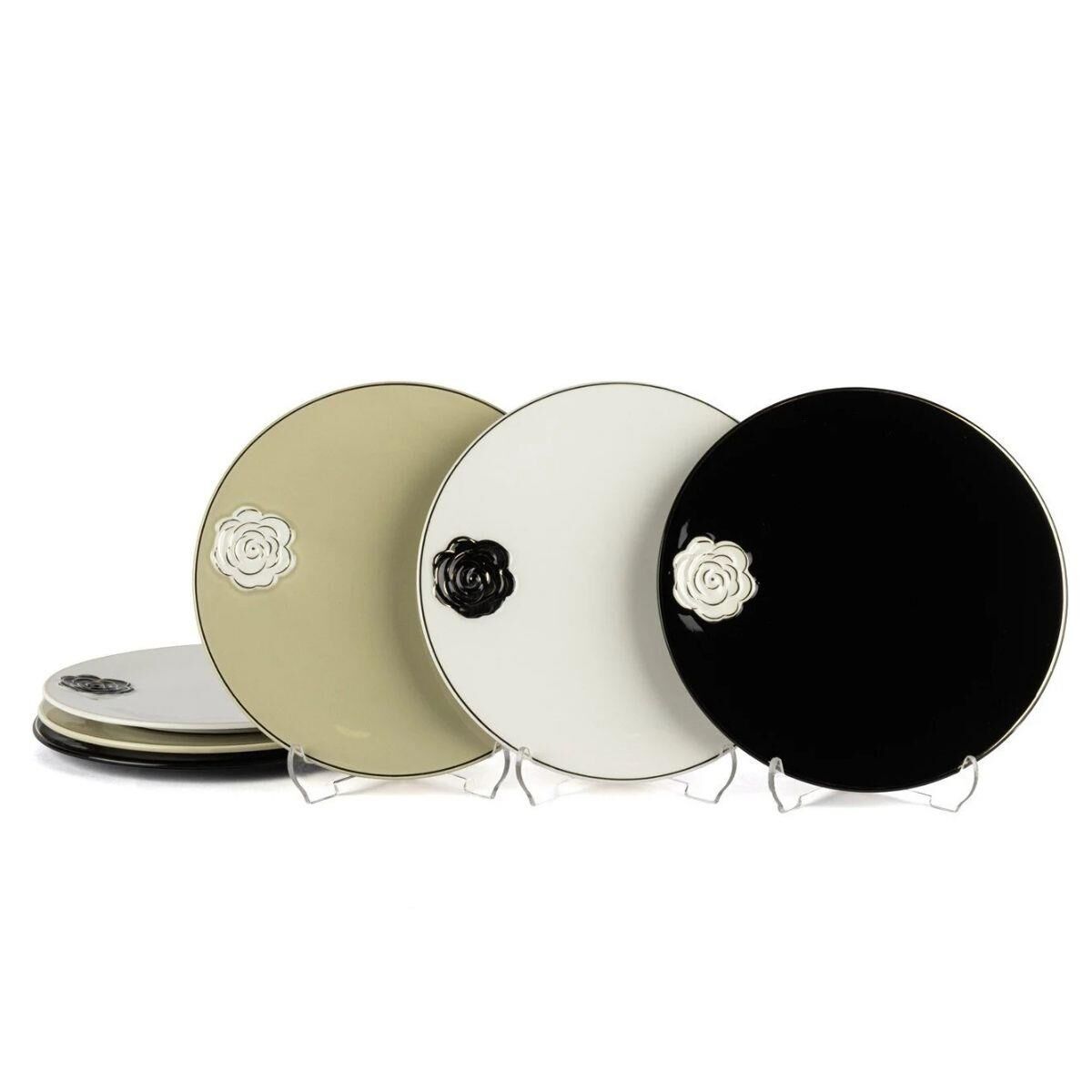 Mikasa Moor Rosaria 3 Asorti 6lı Tatlı Tabak 19cm