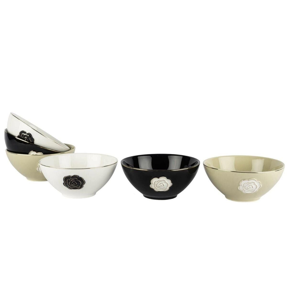 Mikasa Moor Rosaria 3 Asorti 6lı kase 14cm