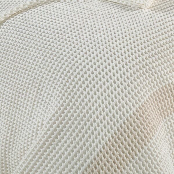 Sarev Polendia Yatak Örtüsü Çift Kişilik Ekru