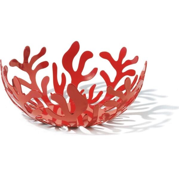 Alessi Mediterraneo Meyve Sepeti Kırmızı 9,5x21 cm