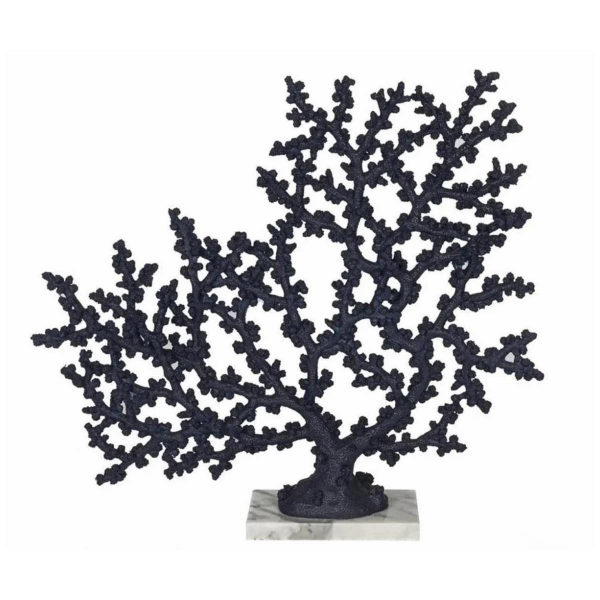 Mikasa Moor Mavi Mercan Resin Obje 48 x 16 x 44 cm