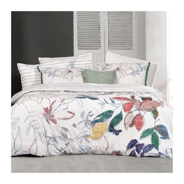 Sarev Adali Fancy Nevresim Takımı Çift Kişilik 2 Yastık-Bej