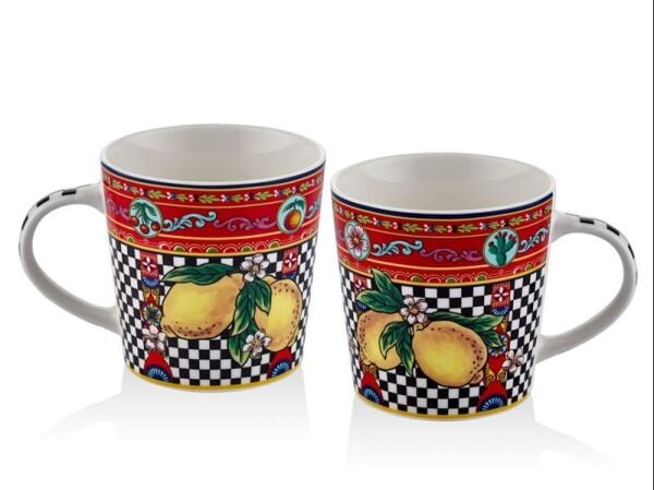 Joy Carmen  Summer 2'lı Kupa Seti 9,5x9,6 Cm