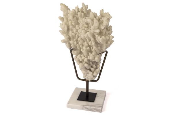 Mikasa Moor Beyaz Mercan Dek Obje 19 x 12 x 35 cm