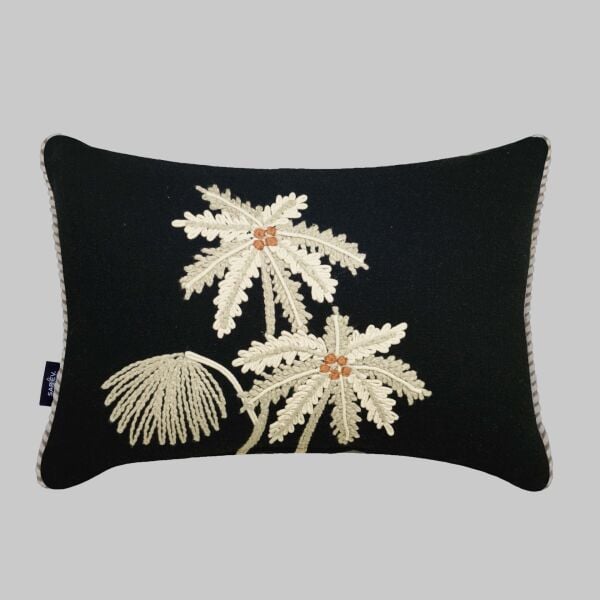 Sarev Mıra Kırlent 30x45 Siyah