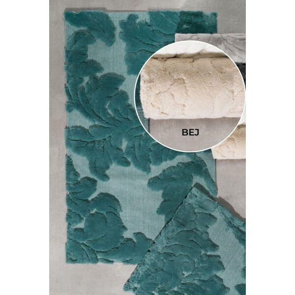 Zebra Casa Lavil Pamuk Paspas Seti Ekru