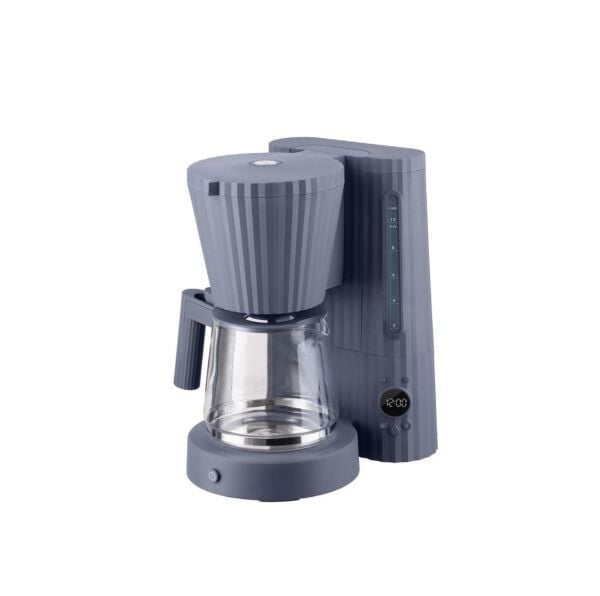 Alessi Plisse Filtre Kahve Makinası Gri 1,5Lt