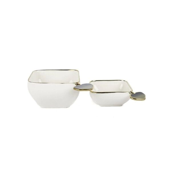 Mikasa Moor Clover Yeşil 2li Kase Seti Kçk 11cm Byk 14cm