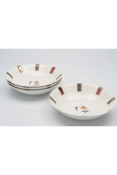 Mikasa Moor Rusty Pink 4'lü Çukur Tabak 21 x 5 cm