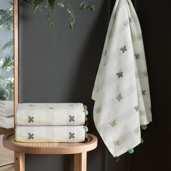 Sarev Karel 50*90 Havlu-Ekru