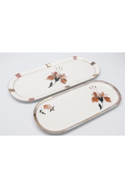 Mikasa Moor Rusty 2'li Oval Servis Tabağı 42+ 34 cm