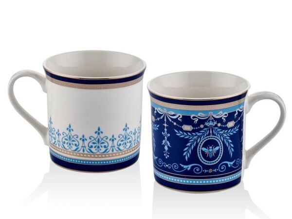 Joy Carmen Blue Banube 2'lı Kupa Seti 9x9 Cm