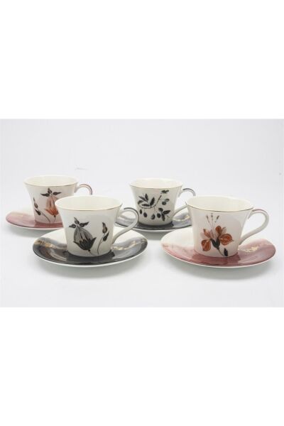 Mikasa Moor Rusty 4'lü Kahve Fincanı Seti