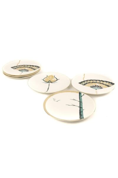 Mikasa Moor Grace 4 'lı Pasta Tabağı 20 cm