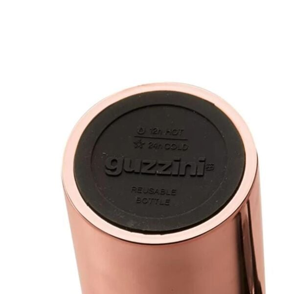 Guzzini On The Go Termal Şişe Rose Gold 500 Ml 21,2x7,3x7,3