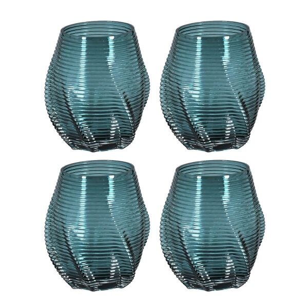 Lucky Art Florence Lucky Art 4Lu Cam Su Bardagı Seti Mavi