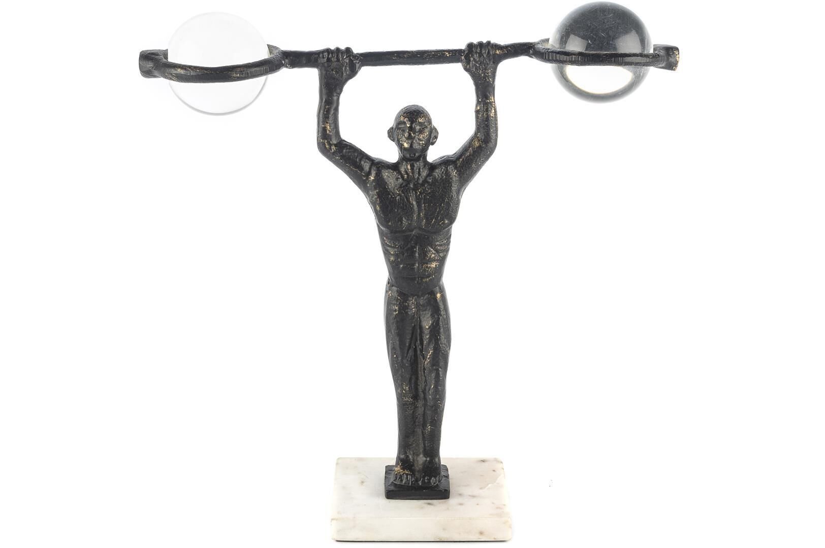 Mikasa Moor Siyah Adam Küreli Dekoratif Obje 28 x 8 x 29 cm