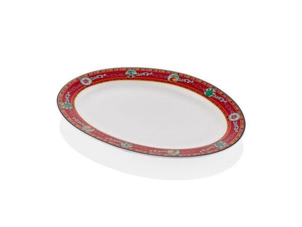 Joy Carmen  Summer Küçük Kayık Tabak 20x14 Cm