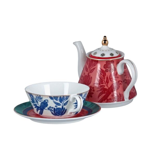 Lucky Art Palmera Bone Çaydanlik Seti