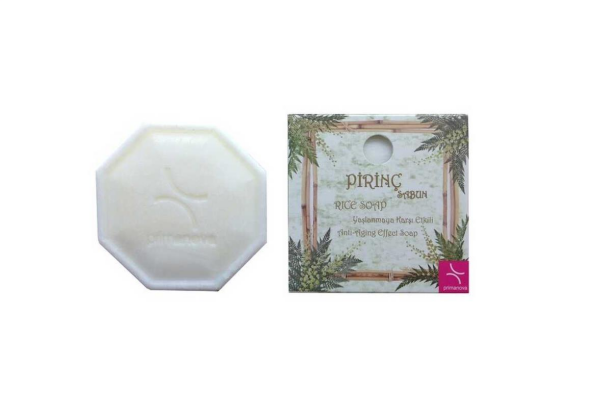 Primanova D-S15909 Doğal Pirinç Sabun 125 Gr