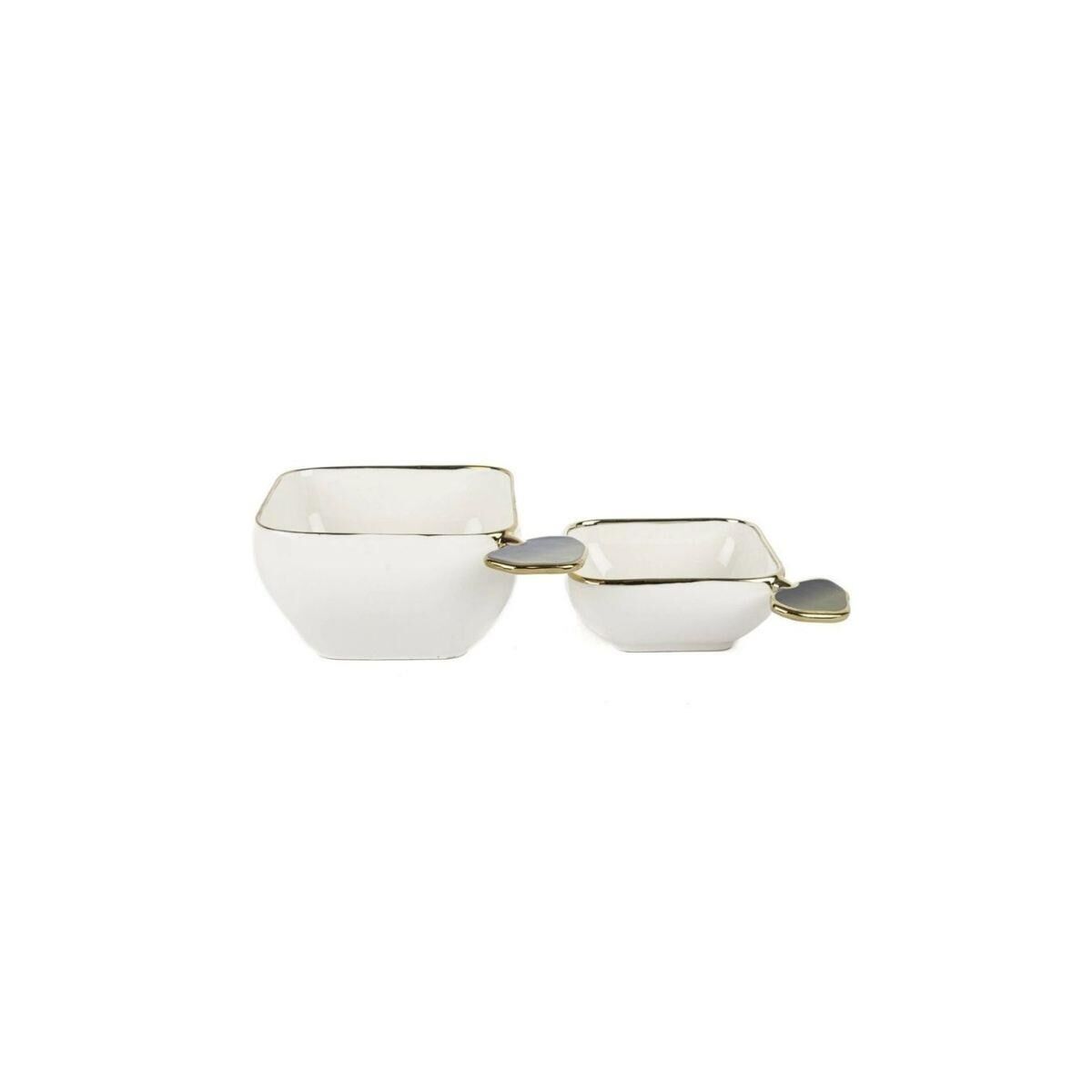 Mikasa Moor 1 Clover Bordo 2li Kase Seti Kçk 11cm Byk 14cm