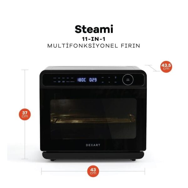 Dexart Steami 11-in-1 Multifunctional Buharlı Fırın