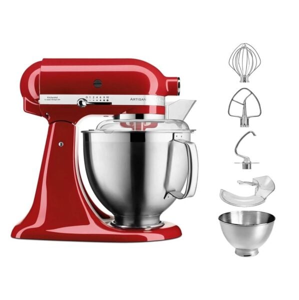 KitchenAid Artisan 4,8 L Stand Mikser 5KSM185PS Empire Red-EER