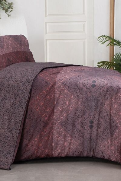 Sarev Brezno Saten Nevresim Takımı Tek Kişilik  2 Yastık