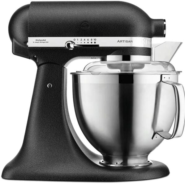 KitchenAid Artisan 4,8 L Stand Mikser 5KSM185PS Cast Iron Black-EBK