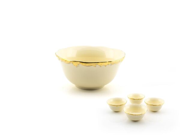 Wanelli 17664-G Golden Rey 11 cm 4'lü Çerezlik